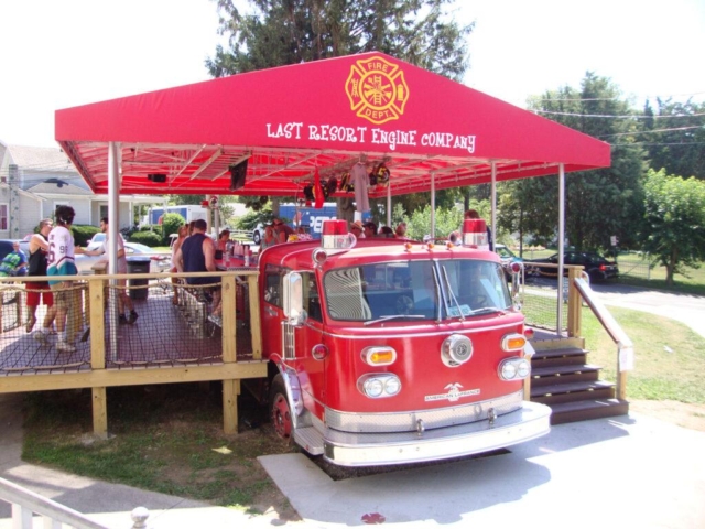 Last Resort Firetruck Bar