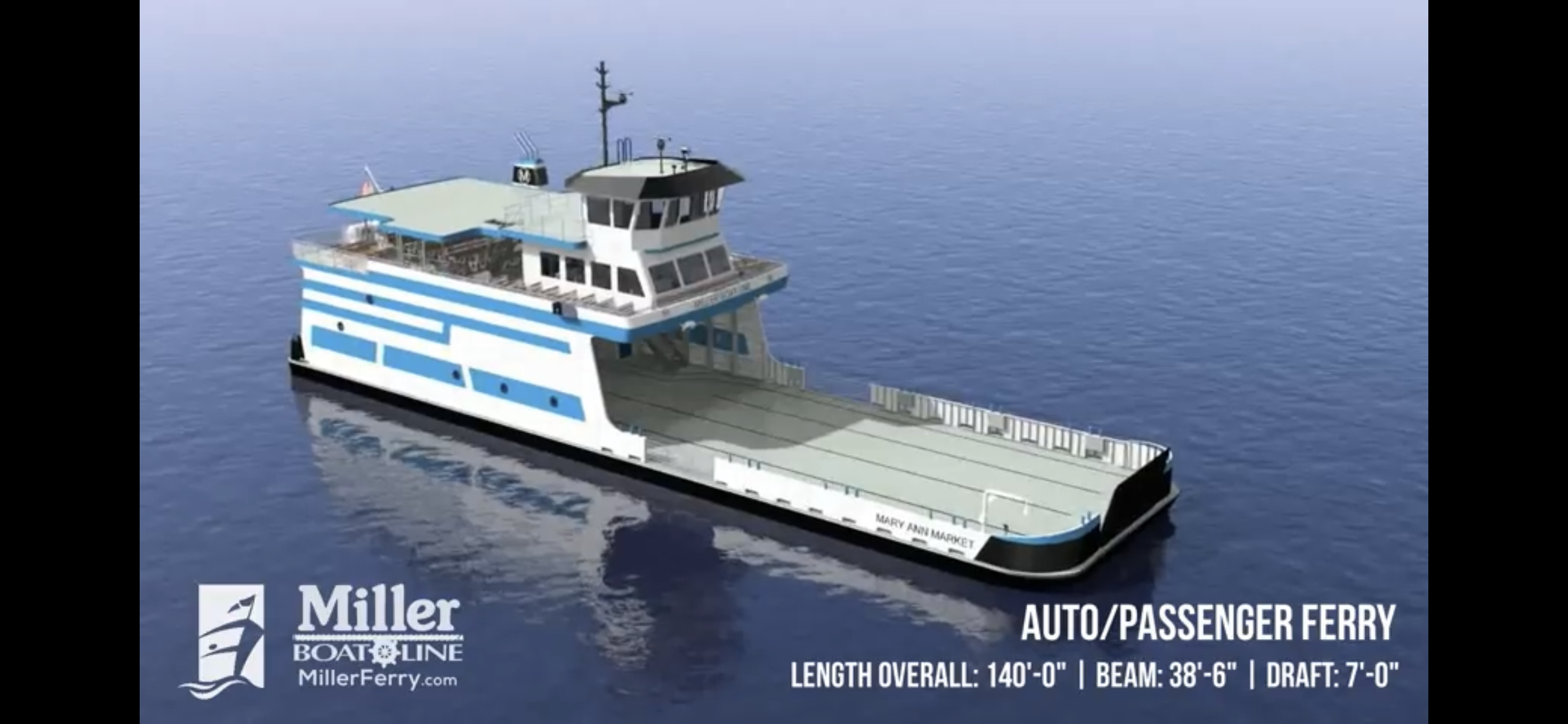 New 2020 Miller Ferry