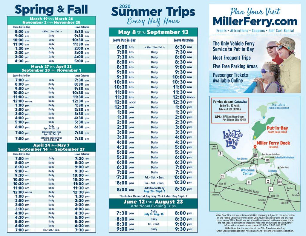 Ferries Put In Bay Ohio South Bass Island, Ohio