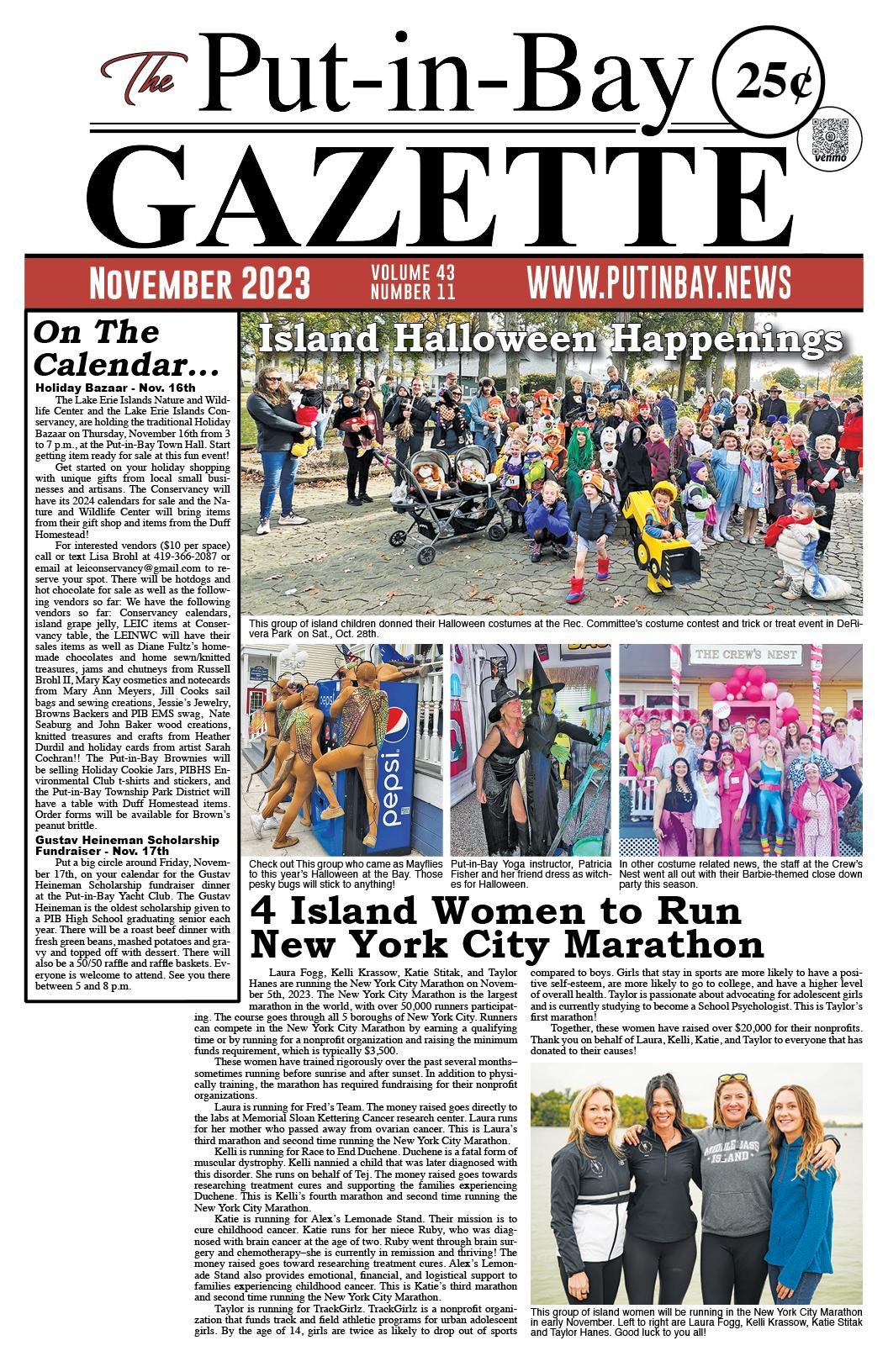 November 2023 Gazette – Duff Homestead Challenge Met!