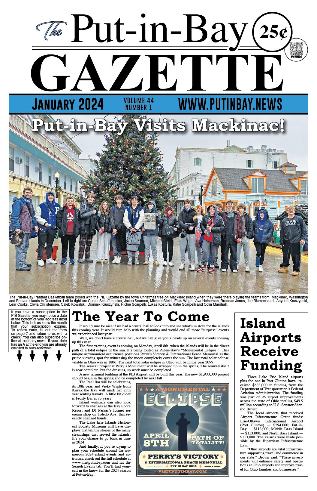 January 2024 Gazette – Moss on the Rock