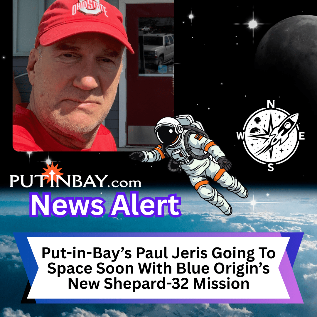 Put-in-Bay Paul Goes To Space!
