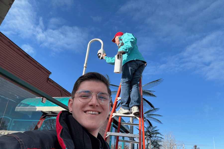 Cleaning the Mr. Ed's Hi Mom Cam