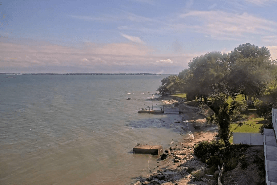 An example picture from one of the Put-in-Bay Webcams