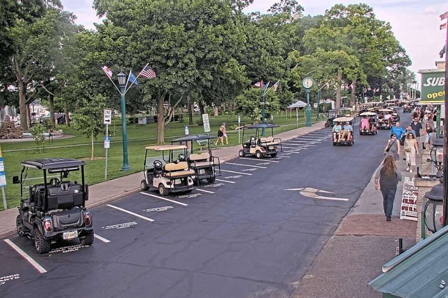 An example picture from one of the Put-in-Bay Webcams