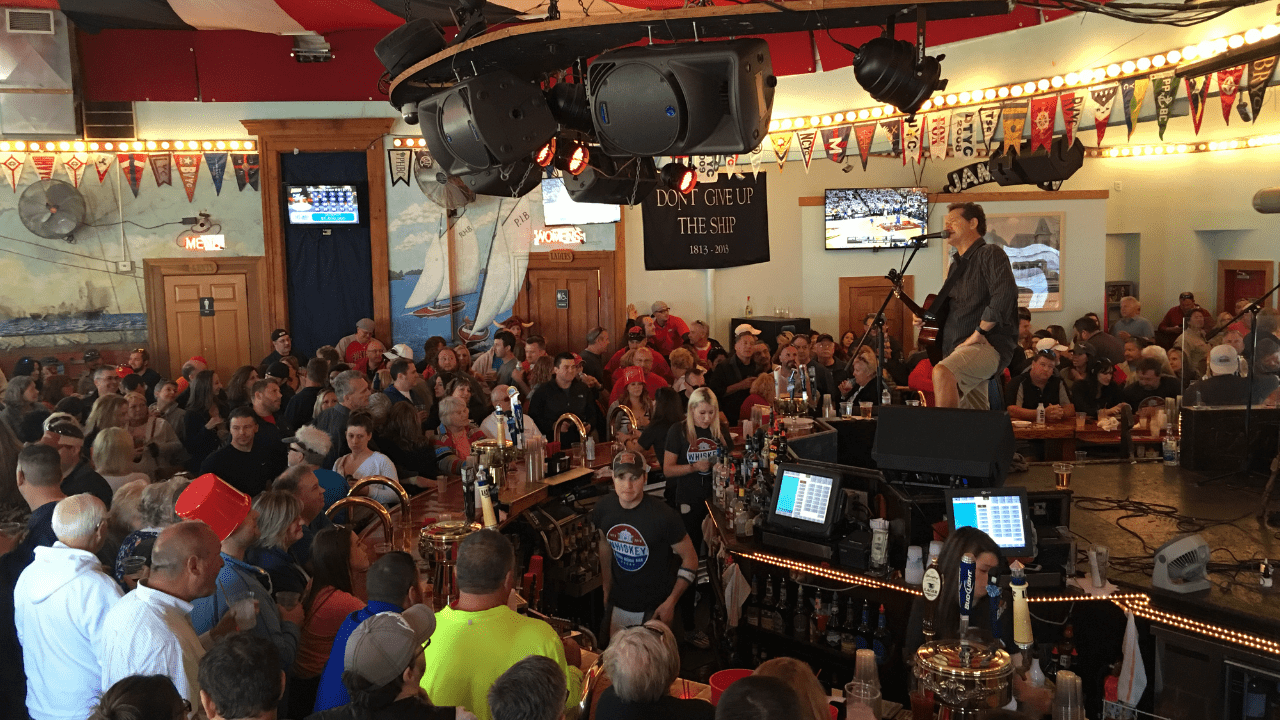 4 The Whiskey Light Ceremony at the Round House Bar at Put-in-Bay